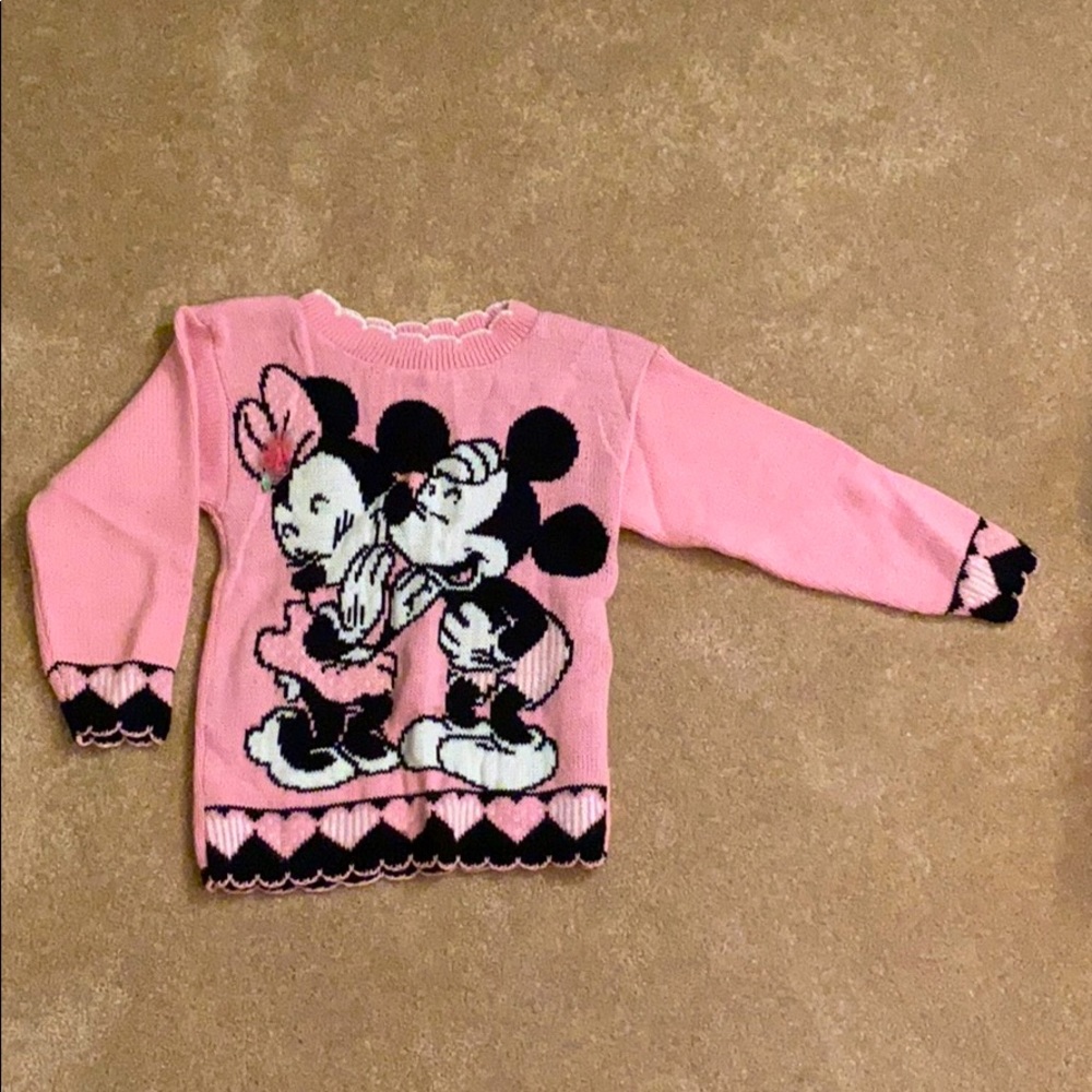 Vintage 90’s Mickey & Minnie Mouse sweater